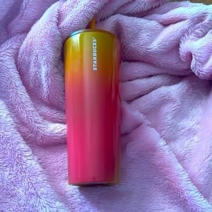 BNTW Starbucks metal sunset cup